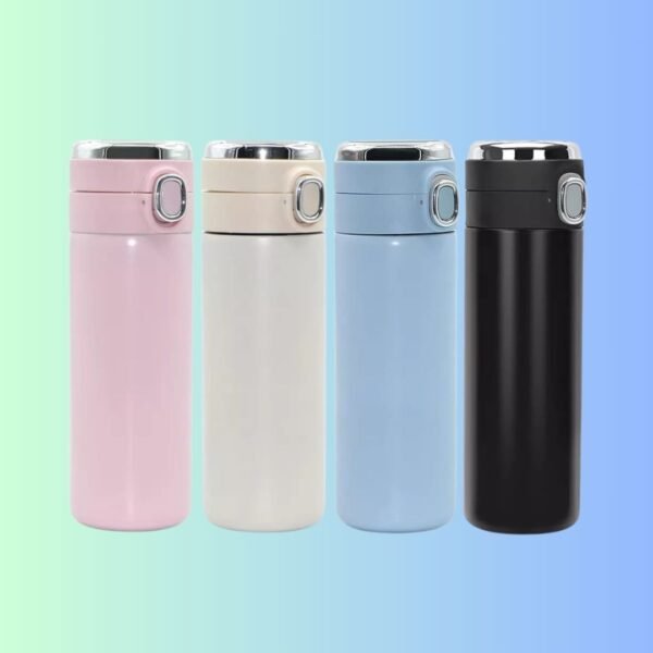 Stainless Steel Thermo 420ml Vacuum Insulated Bottle for Coffee Hot and Cold Drink Water Flask (Multicolor)