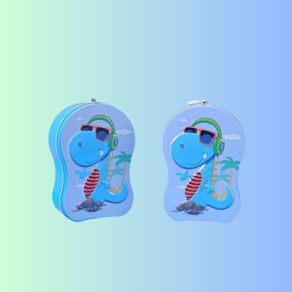 TEMSON Coin Box for Kids with Lock and Key – Cartoon Toy Money Bank for Kids Piggy Saving Box for Kids (J)