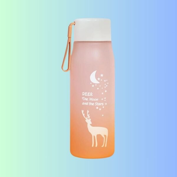 MERISHOPP®Portable Water Bottle Drinking Daily Drinkware for Fitness Riding Orange|Pottery & Glass | Glass | Glassware |1X Water Bottle
