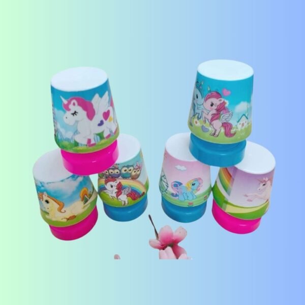 TERA 13 Return Gifts for Kids Lamp for Kids (2 Pcs) Unicorn Lamp for Girls, Leaving Room, Sturdy Table Lamp, Desk Lamp, Lamp for Kids Room, Unicorn Light Lamp for Kids & Girls Multicolour