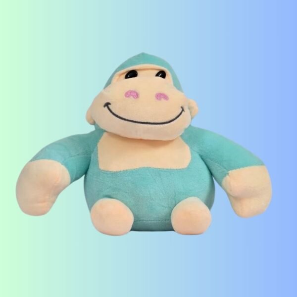 Plush Stuffed Toy Monkey, Green, 30 cm (Green)