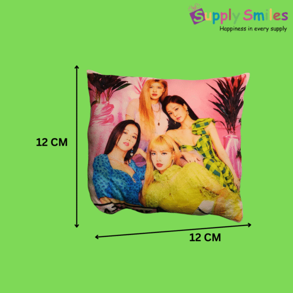 Printed Soft Cushion – K-Pop Lovers ke Room Ke Liye Stylish Pillow