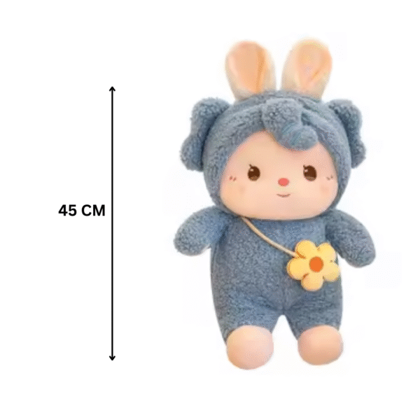 Cute Blue Bunny Soft Toy for Kids