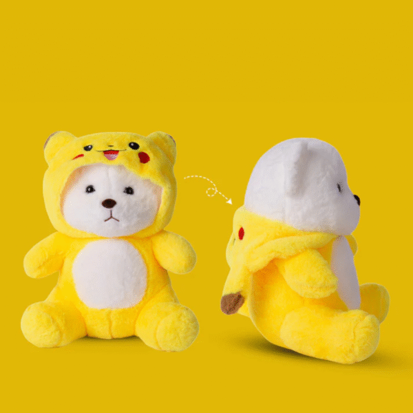 Supply Smiles Hoodie Teddy Bear | Cute Soft Plush Toy for Kids, Gifts & Room Decor | 45 cm