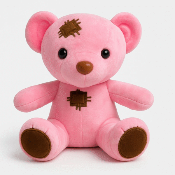 Supply Smiles Red Teddy Plush | Cute 20 CM Soft Toy for Kids & Gifts 🧸❤️