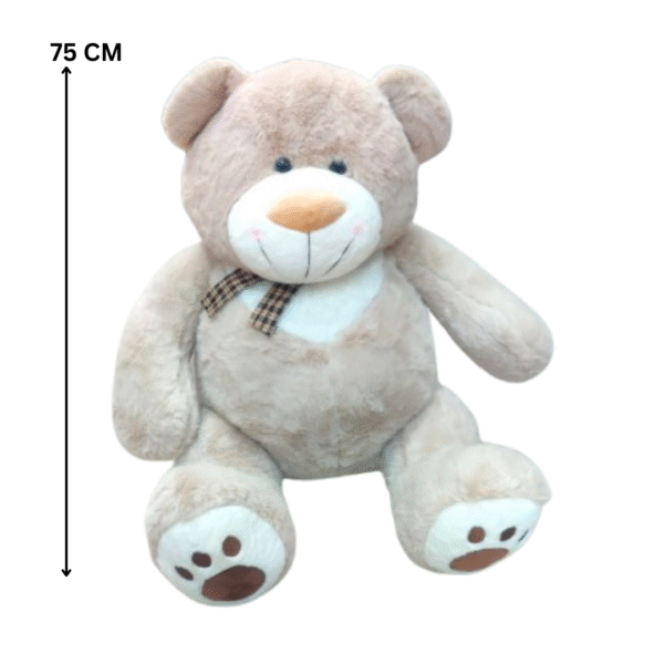 Supply Smiles Teddy Bear Plush 🧸 | Giant Soft Toy Stuffed Animal for Kids, Love Gifts & Room Décor – 75 CM