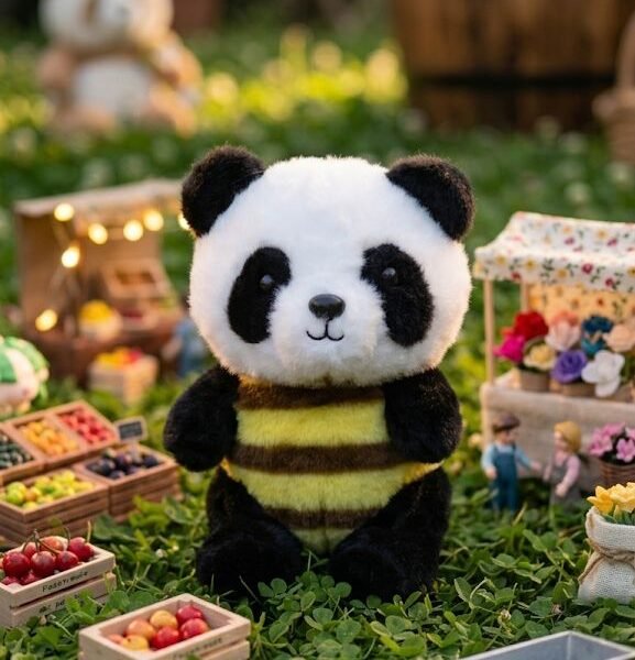 Honey Bee Panda 21 cm