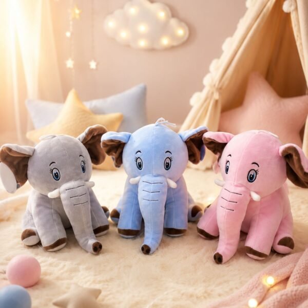 Elephant with realistic look 30 cm with supper soft matrial